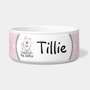 Big or Little Sister American Eskimo Dog - Eskie