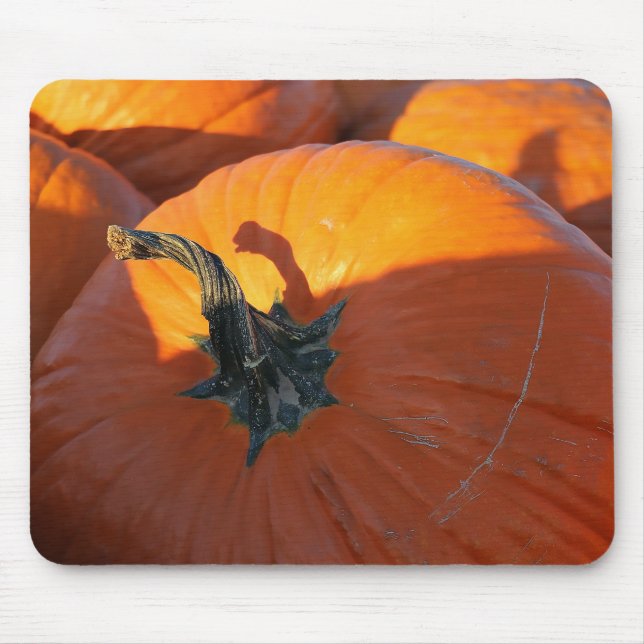 Big Orange Pumpkin  Mouse Mat (Front)
