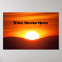 Big Orange Sunset