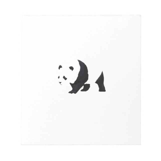 Big panda bear notepad (Front)