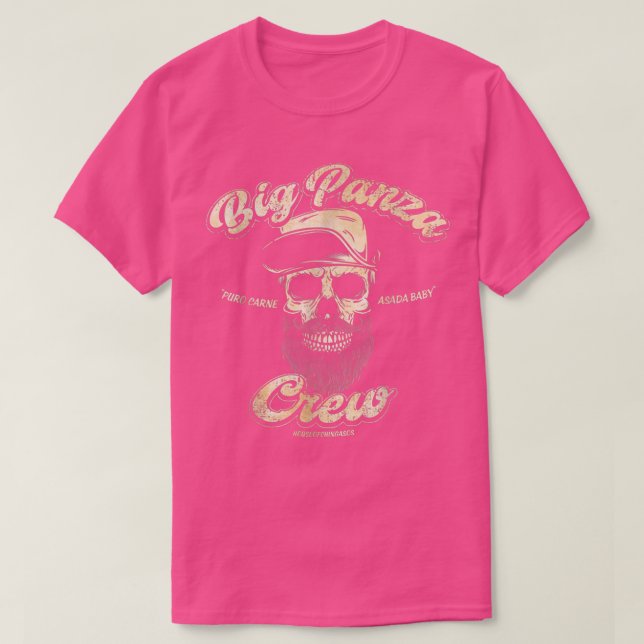 Big Panza Crew Chingon  T-Shirt (Design Front)