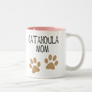 Big Paws Catahoula Mum Two-Tone Coffee Mug