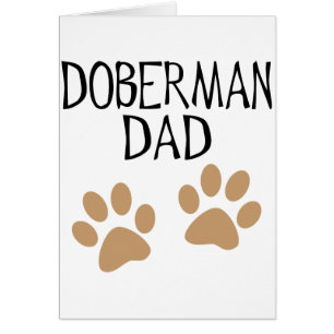 Big Paws Doberman Dad
