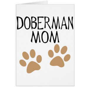 Big Paws Doberman Mum