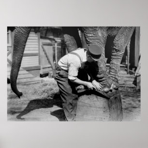 Big Pedicure, 1910s Poster