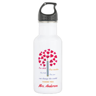Big Pencil tree / Teacher Appreciation 532 Ml Water Bottle