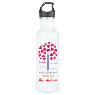 Big Pencil tree / Teacher Appreciation 710 Ml Water Bottle