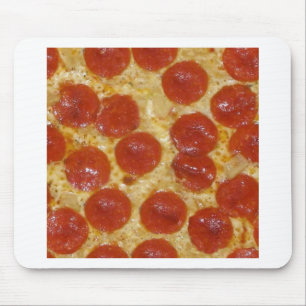 big pepperoni pizza mouse mat