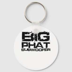Big Phat Subwoofer Dubstep Key Ring