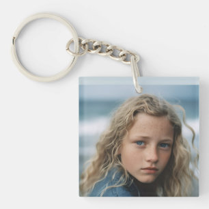 BIG PHOTO CUSTOM  KEY RING