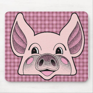 Big Pig Mouse Mat