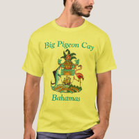 Big Pigeon Cay, Bahamas with Coat of Arms
