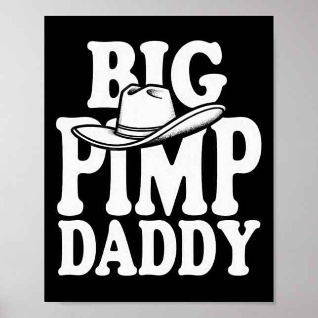 Big Pimp Daddy Halloween Costume  Poster (Front)