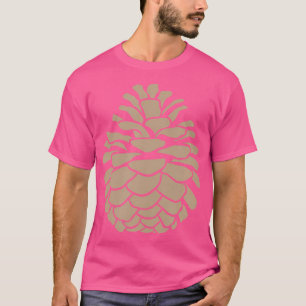 Big Pine Cone Tree Pinecone Forest Camping Nature T-Shirt