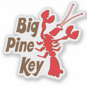 Big Pine Key Florida with lobster design