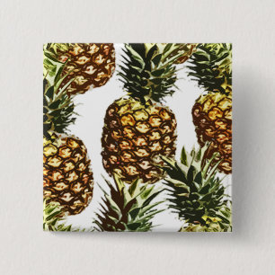 Big pineapples (BGC customisable) 15 Cm Square Badge