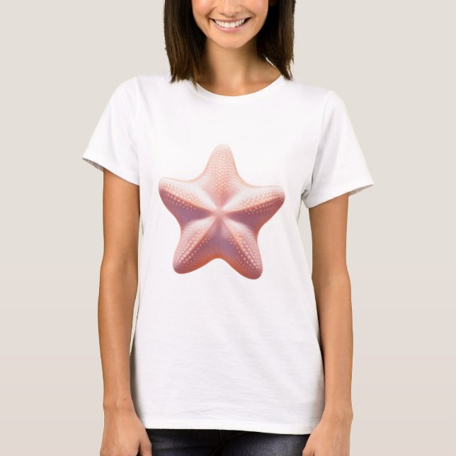 Big Pink Starfish T-Shirt (Front)
