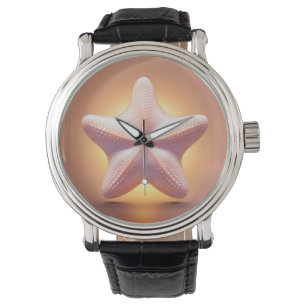 Big Pink Starfish Watch