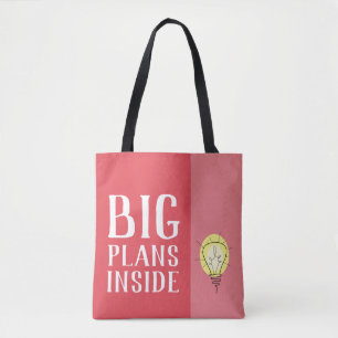 Big Plans Inside Colour Block Tote
