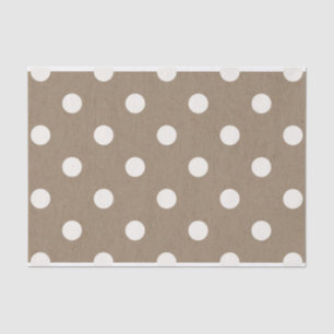 Big Polka Dots Christmas Holiday Tissue Paper