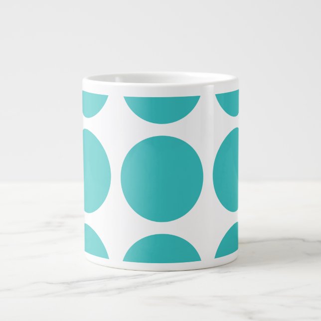 Big Polka Dots Jumbo Mug (Front)