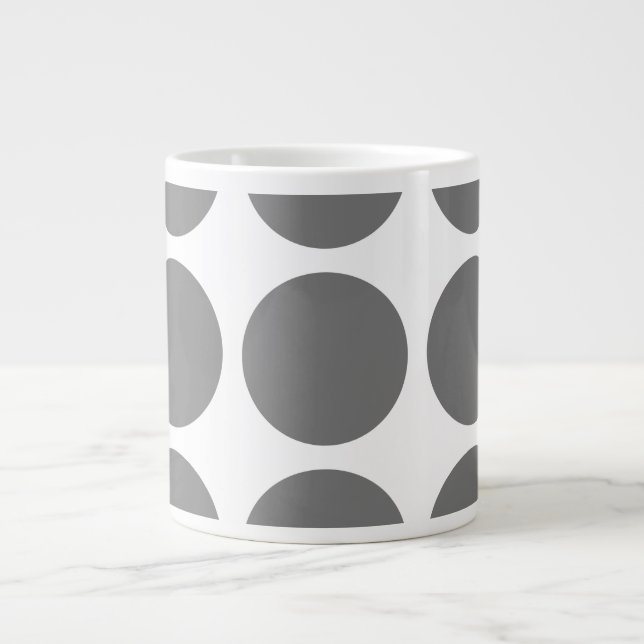 Big Polka Dots Jumbo Mug (Front)