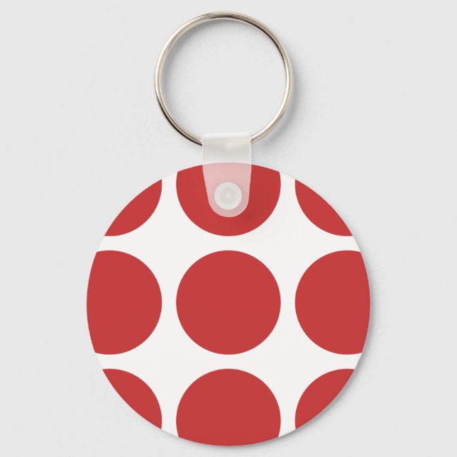 Big Polka Dots Keychain (Front)