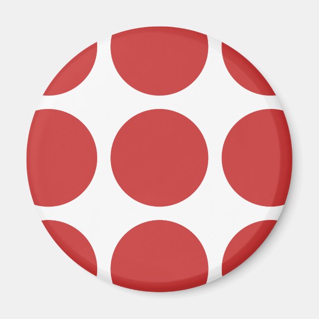 Big Polka Dots Magnet (Front)