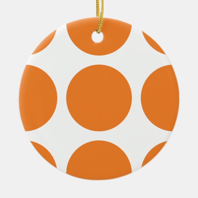 Big Polka Dots Ornament (Front)