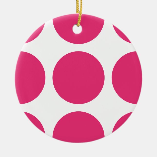 Big Polka Dots Ornament (Front)
