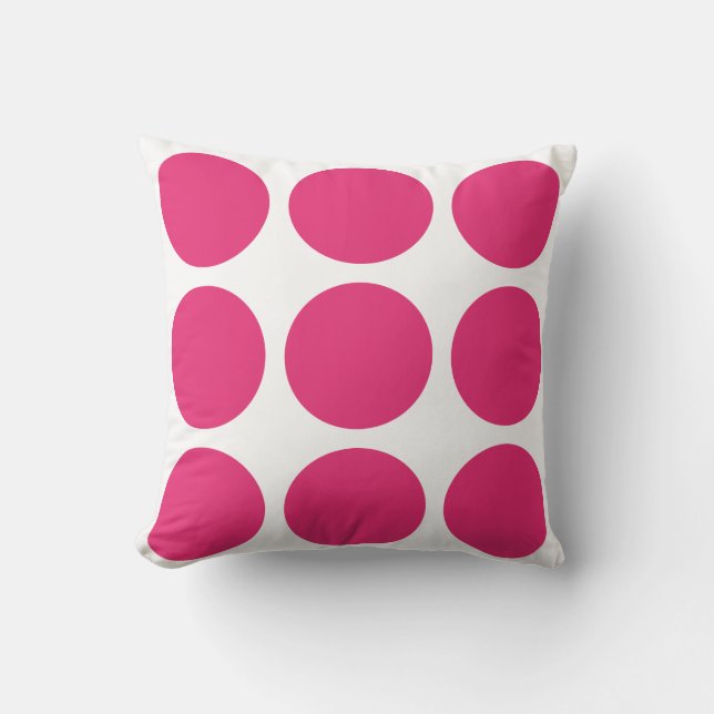Big Polka Dots Pillow (Front)