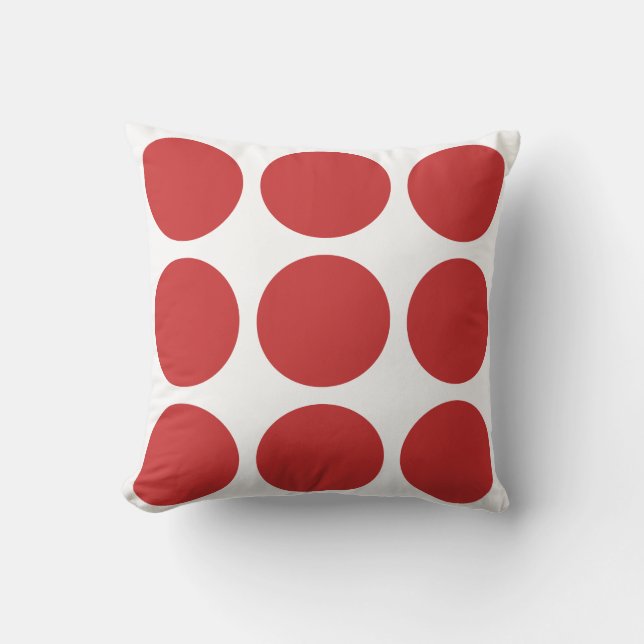 Big Polka Dots Pillow (Front)
