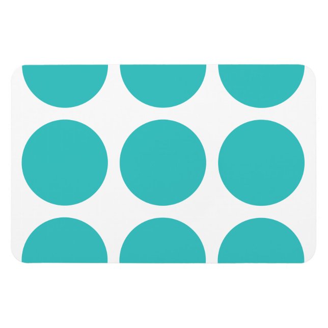 Big Polka Dots Premium Magnet (Horizontal)