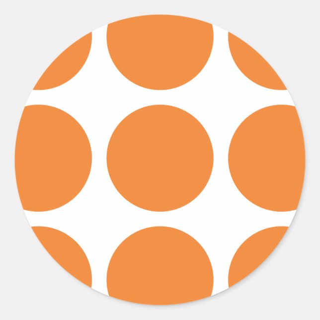 Big Polka Dots Stickers (Front)