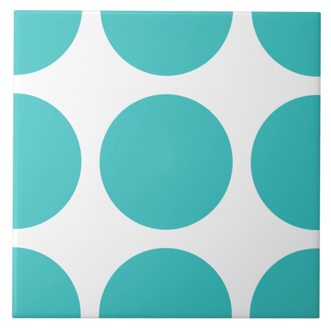 Big Polka Dots Tile (Front)
