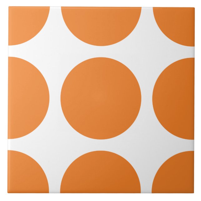 Big Polka Dots Tile (Front)