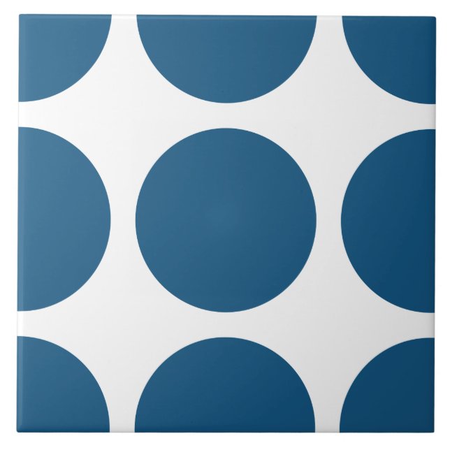 Big Polka Dots Tile (Front)