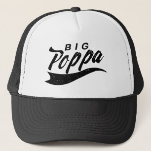 Big Poppa Dad Fathers Day Gift Trucker Hat