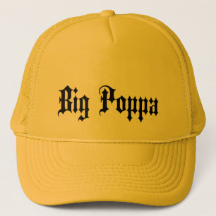 Big Poppa Dad Fathers Day Gift Trucker Hat