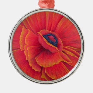 Big Poppy 2003 Metal Tree Decoration