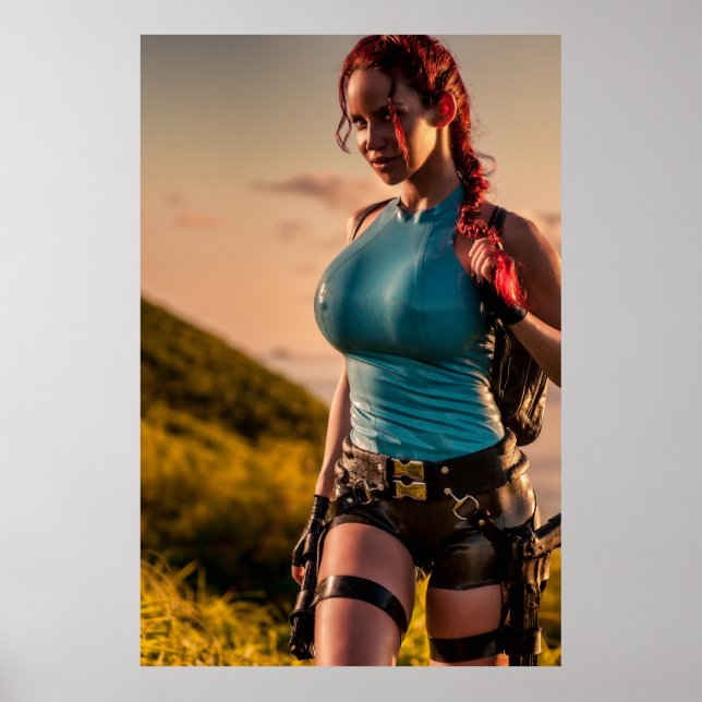 BIG POSTER - TOMB RUBBER - Bianca Beauchamp (Front)