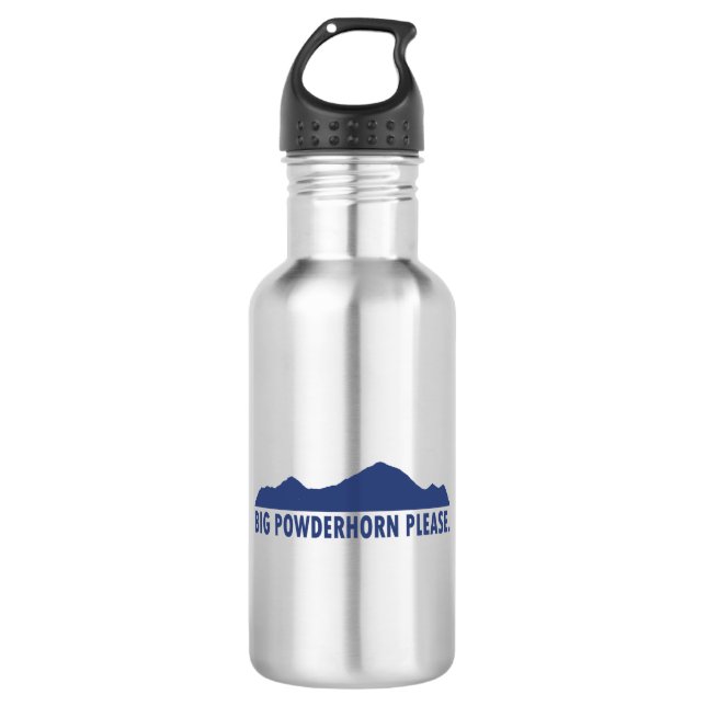 Big Powderhorn Please 532 Ml Water Bottle (Front)