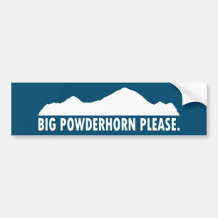 Big Powderhorn Please Bumper Sticker