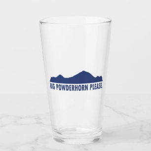 Big Powderhorn Please Glass