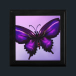 Big Purple Butterfly Gift Box<br><div class="desc">Big Purple Butterfly</div>