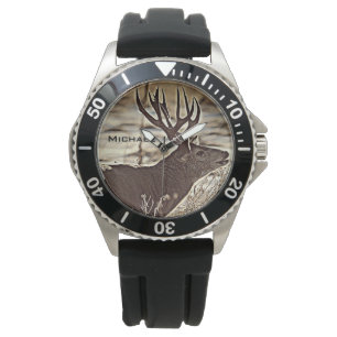 Big Rack Whitetail Buck Watch