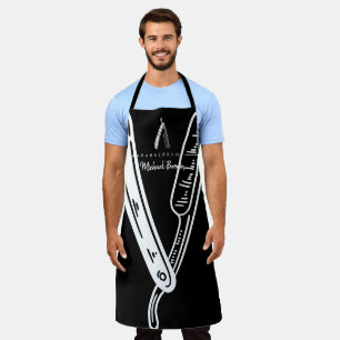 Big Razor Barber Apron
