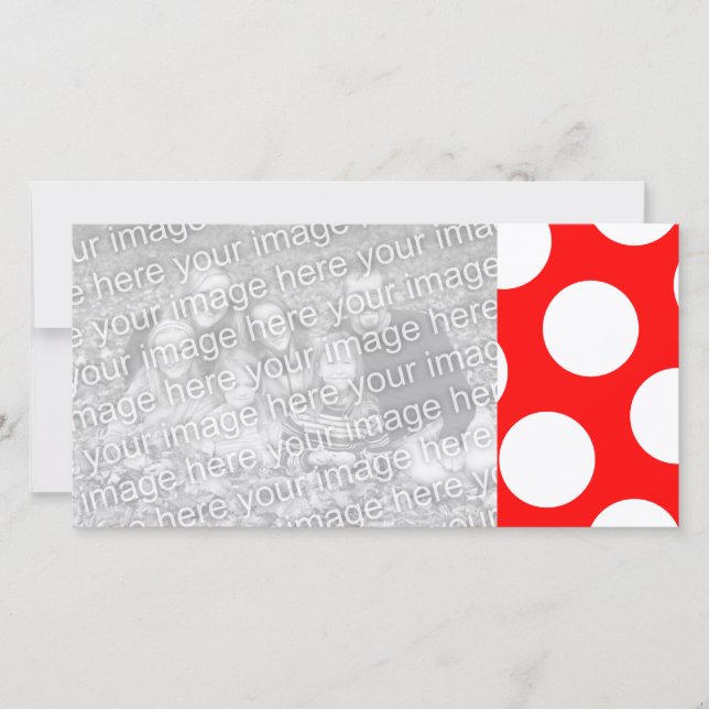 Big Red and White Polka Dots (Front)