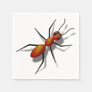 Big Red Ant Napkin