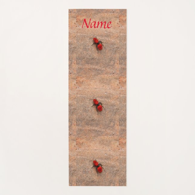 Big Red Ants Thunder_Cove Yoga Mat (Front)